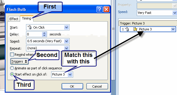 timing menu